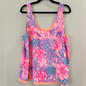 Lilly Pulitzer-XL-Florin Scoop Neck Tank Top